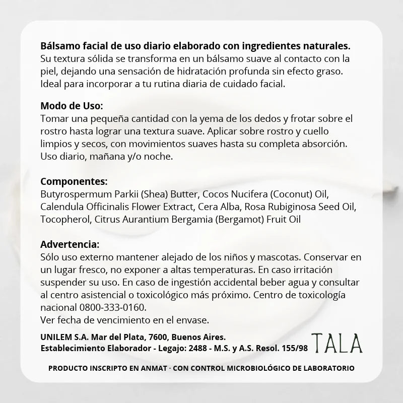 Bálsamo Anti-Age 100% Natural